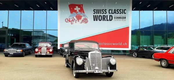 Oldtimer Versicherung Schweiz von Belmot Swiss an der Swiss Classic World 2026