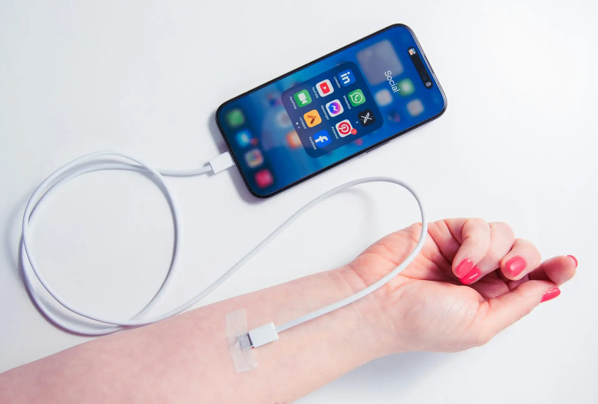 digitale therapie schweiz, Smartphone als Symbol für medizinische Anwendungen und digitale Behandlung