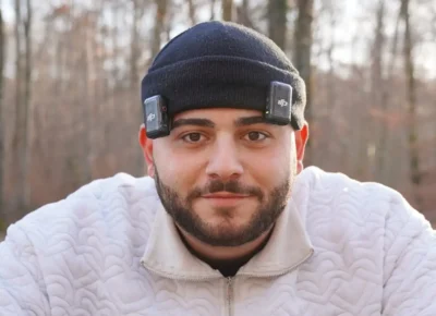 Ergin Dogan von fatkitchens beim Outdoor-Dreh