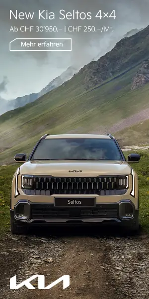Kia Seltos 4x4 in einer Berglandschaft